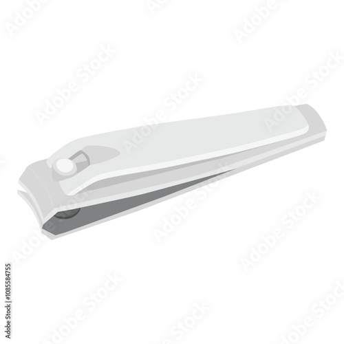 Nail clippers isolated on white background