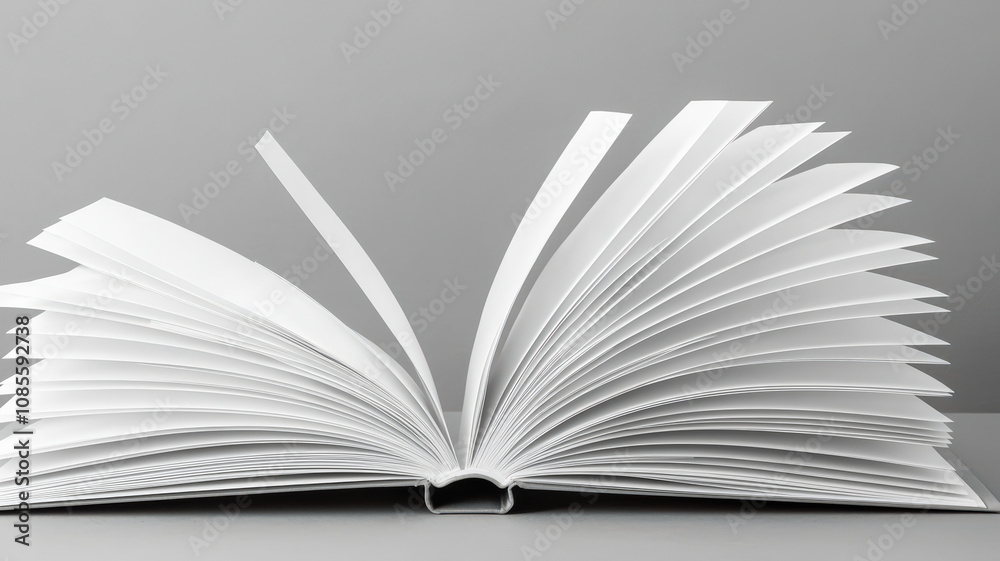 A close-up view of an open book with pages fanned out, showcasing the texture and structure of the paper against a simple background. A close-up view of an open book with pages fanned out, showcasing the texture and structure of the paper against a simple background.
