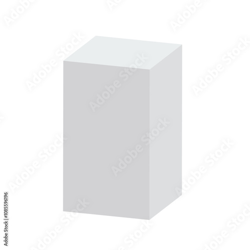 Podium or podium, museum scene For award ceremonies or product presentations. Vector illustration