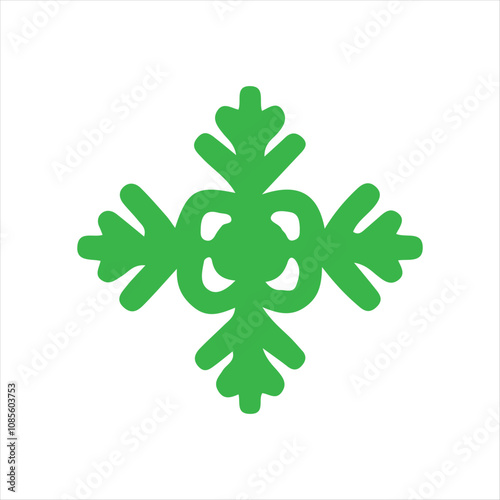 Christmas tree vector illustration, line art, Set of Christmas trees of different shapes with garlands, balls and toys. Vector Christmas trees in flat style on white background.