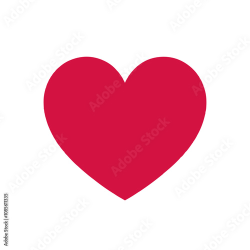 Heart, love, romance or valentine's day red heart. Heart vector icons. Artistic black heart icon vector.