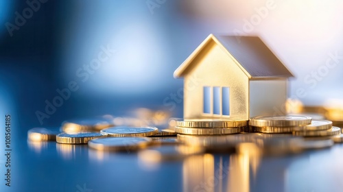 Valuation reassessment with blank data points, ideal for repayment updates, repayment valuation graphic, market adjustments