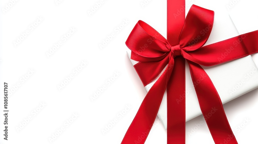 PNG White gift box background ribbon red. PNG White gift box background ribbon red.