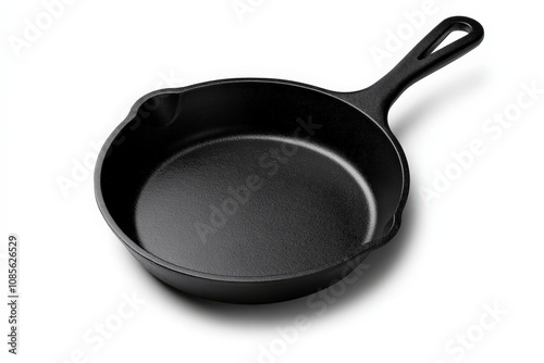 A classic cast iron skillet, perfect for versatile cooking and durable meal preparation.