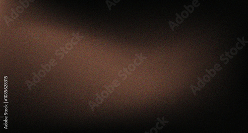 Abstract dark brown black gradient noise grain background with a smooth texture, perfect for wallpapers, backdrops, and digital designs. posters advertising, templates, banners, covers.