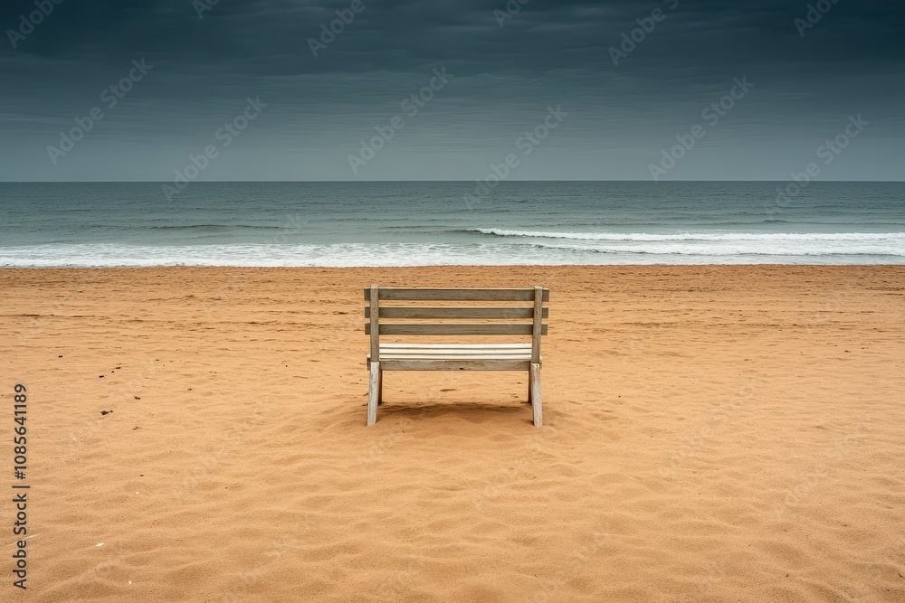MAINE-OLD ORCHARD BEACH. Beautiful simple AI generated image MAINE-OLD ORCHARD BEACH. Beautiful simple AI generated image