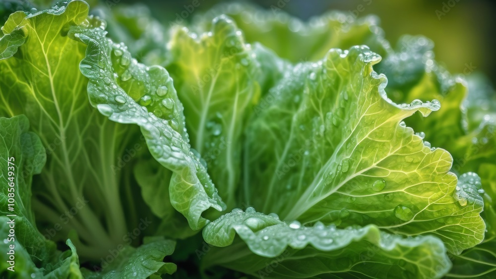 Lettuce leaves