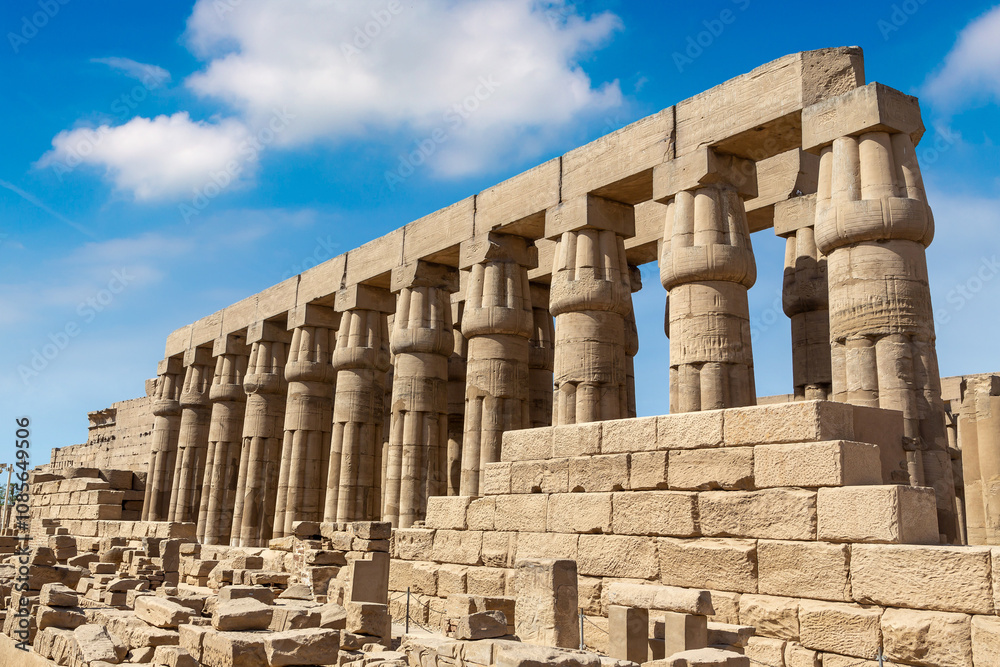 Luxor Temple in Luxor, Egypt Luxor Temple in Luxor, Egypt