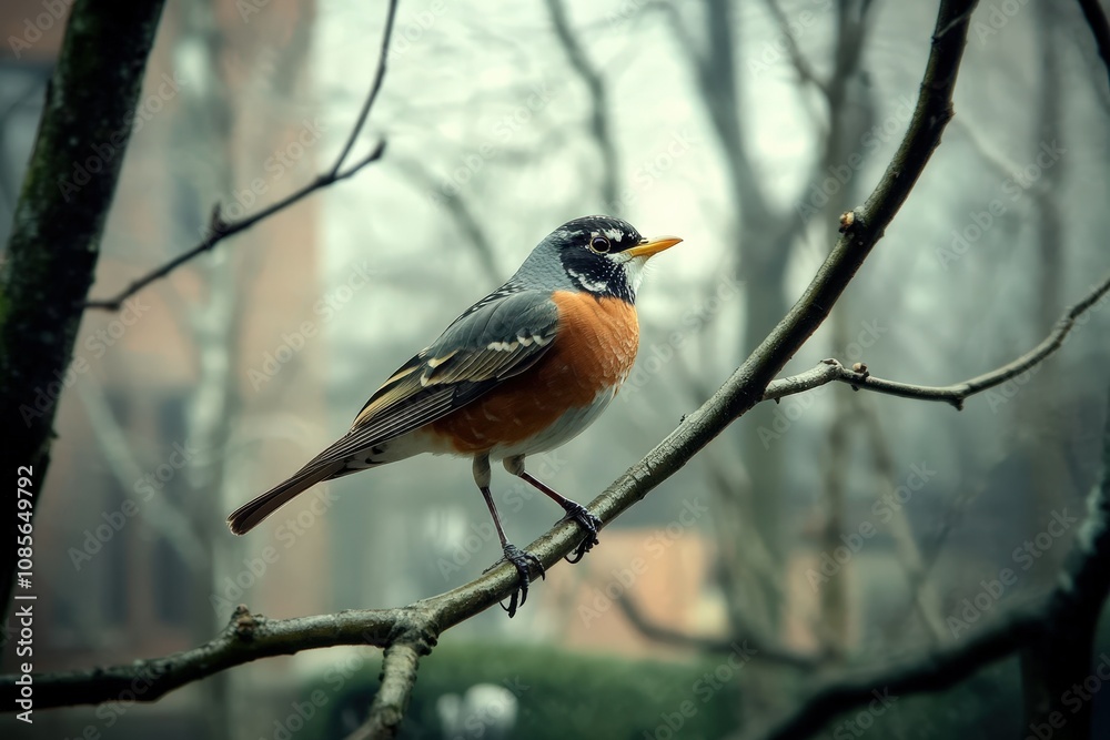 Yellow-vented Bulbul. Beautiful simple AI generated image Yellow-vented Bulbul. Beautiful simple AI generated image