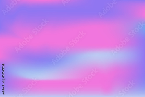 Dreamy Pink and Purple Blurred Holographic Gradien