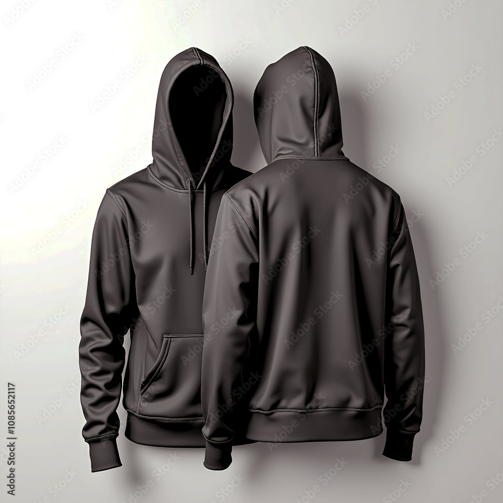 Blank male hoodie sweatshirt with hood for your design mockup Template sport winter clothes. Blank male hoodie sweatshirt with hood for your design mockup Template sport winter clothes.