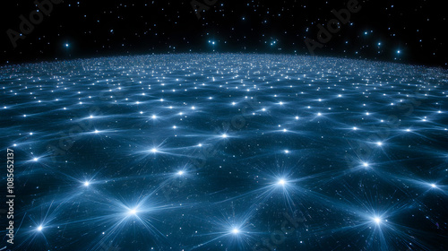 dynamic digital world map emphasize Western Europe continental for AI powered global network connectivity big data transfer cyber technology