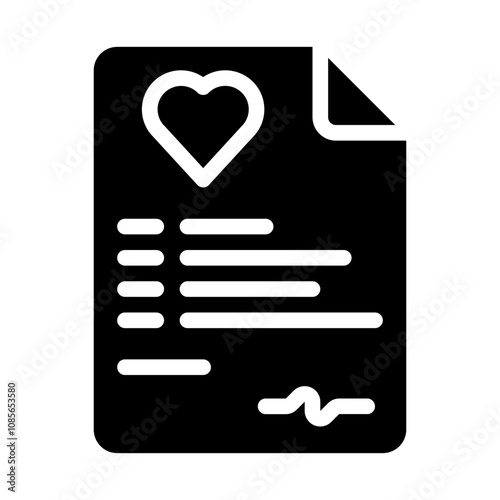 Divorce solid icon