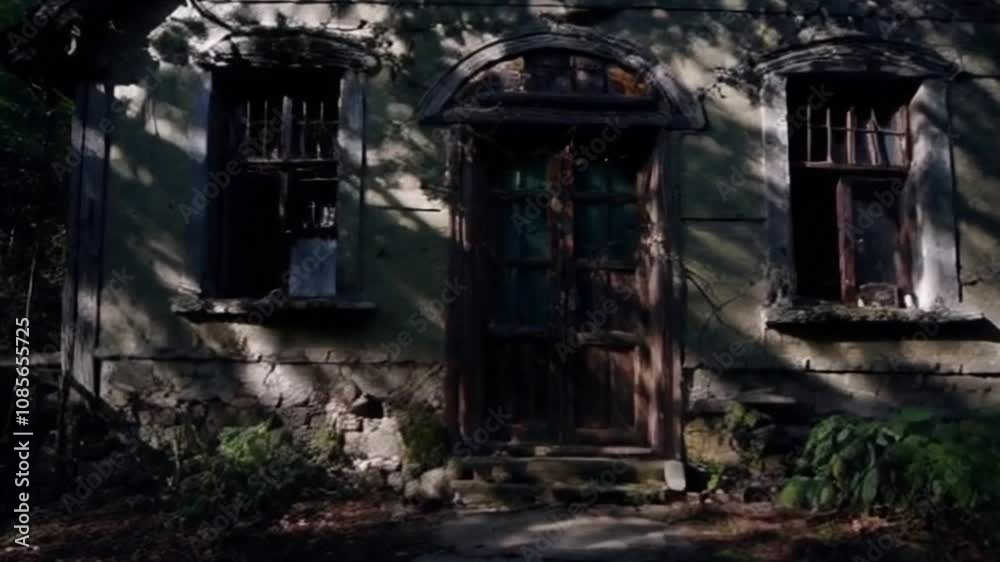 very scary and spooky old building very scary and spooky old building