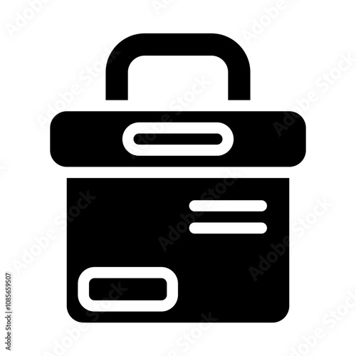 Storage solid icon