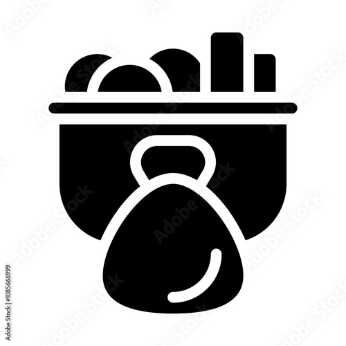 Garbage solid icon