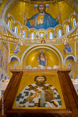 The Tempe of Saint Sava in the city of Belgrade