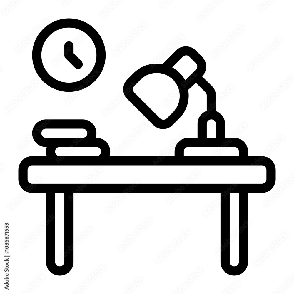 Table line icon Table line icon
