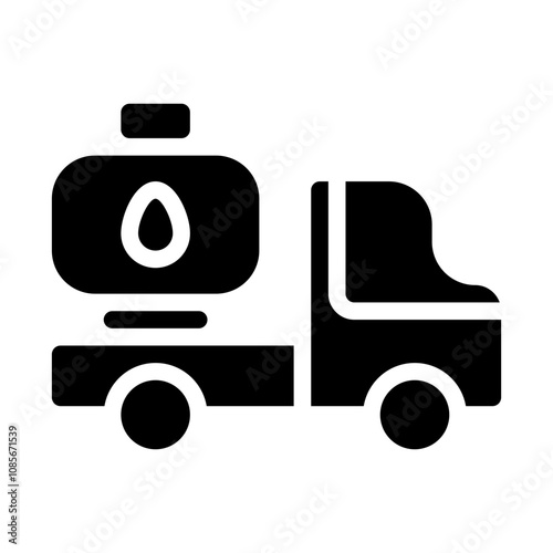 Tank Truck solid icon