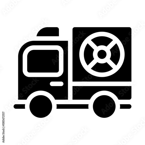 Truck solid icon