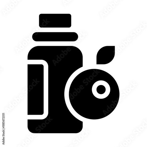 Vitamin C solid icon