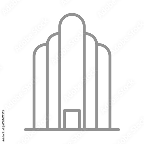 Skyscraper Icon Design