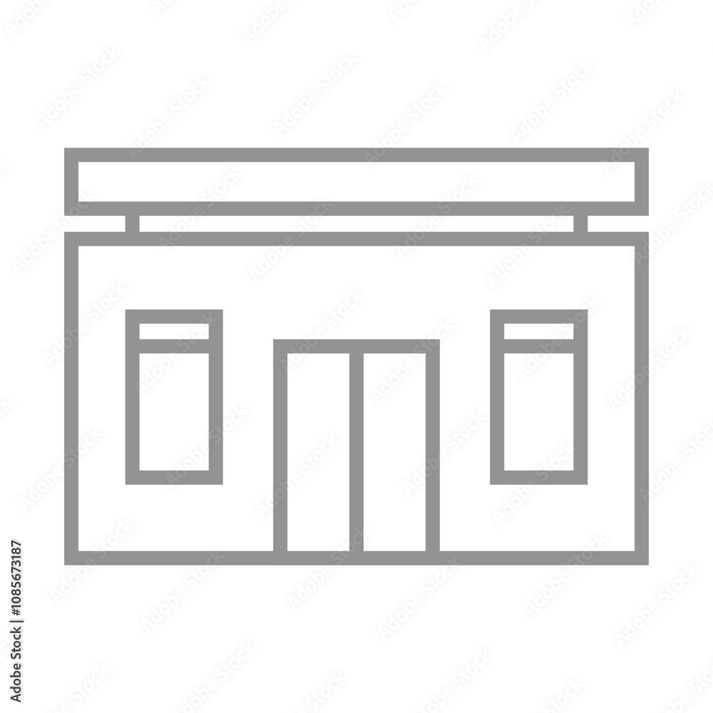 Facade Design Icon Design Facade Design Icon Design