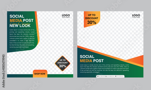 Digital Marketing Agency social media post template. official Social media ads vector templates fully editable, advertising design, business and corporate social media post and web banner