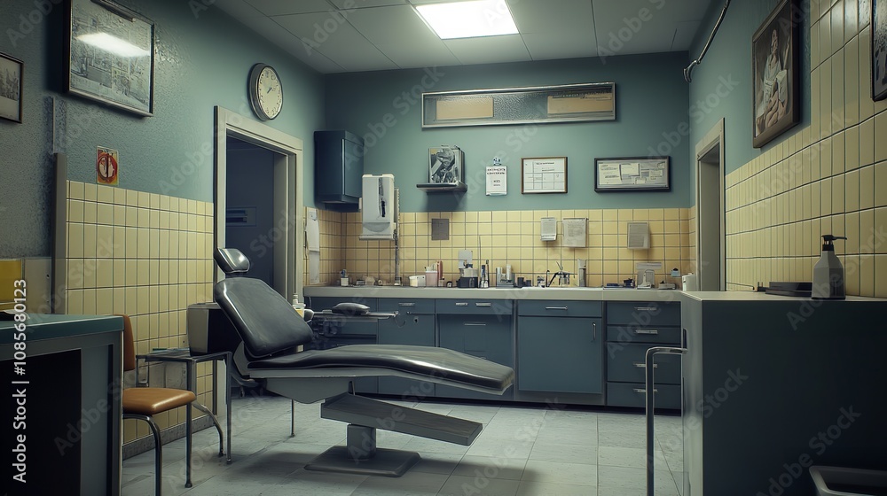 Clinical yet caring approach in a routine physical health evaluation. The sanctity of medical spaces in moments of repose Clinical yet caring approach in a routine physical health evaluation. The sanctity of medical spaces in moments of repose