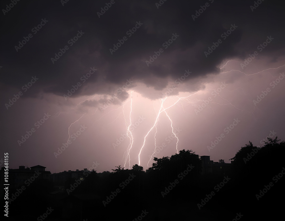 lightning in the night lightning in the night