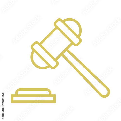 Gavel icon Design