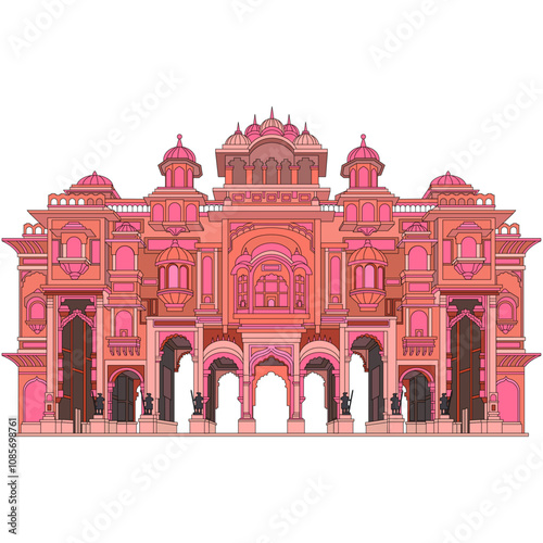 Patrika Gate Illustration