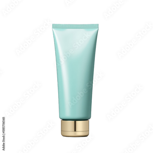 A tube of cosmetics isolated on white background PNG transparent