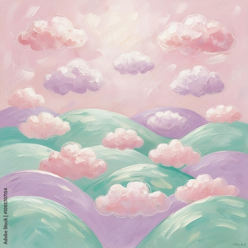 Obraz premium cloud background