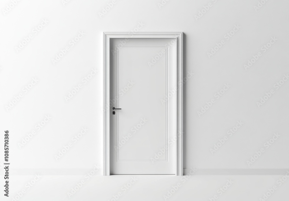 White blank box mockup isolated on a white background White blank box mockup isolated on a white background