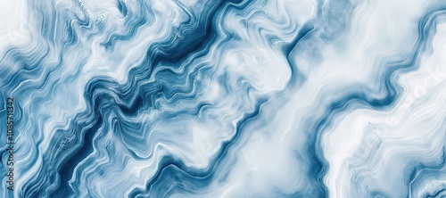 blue white marble texture waves background 14