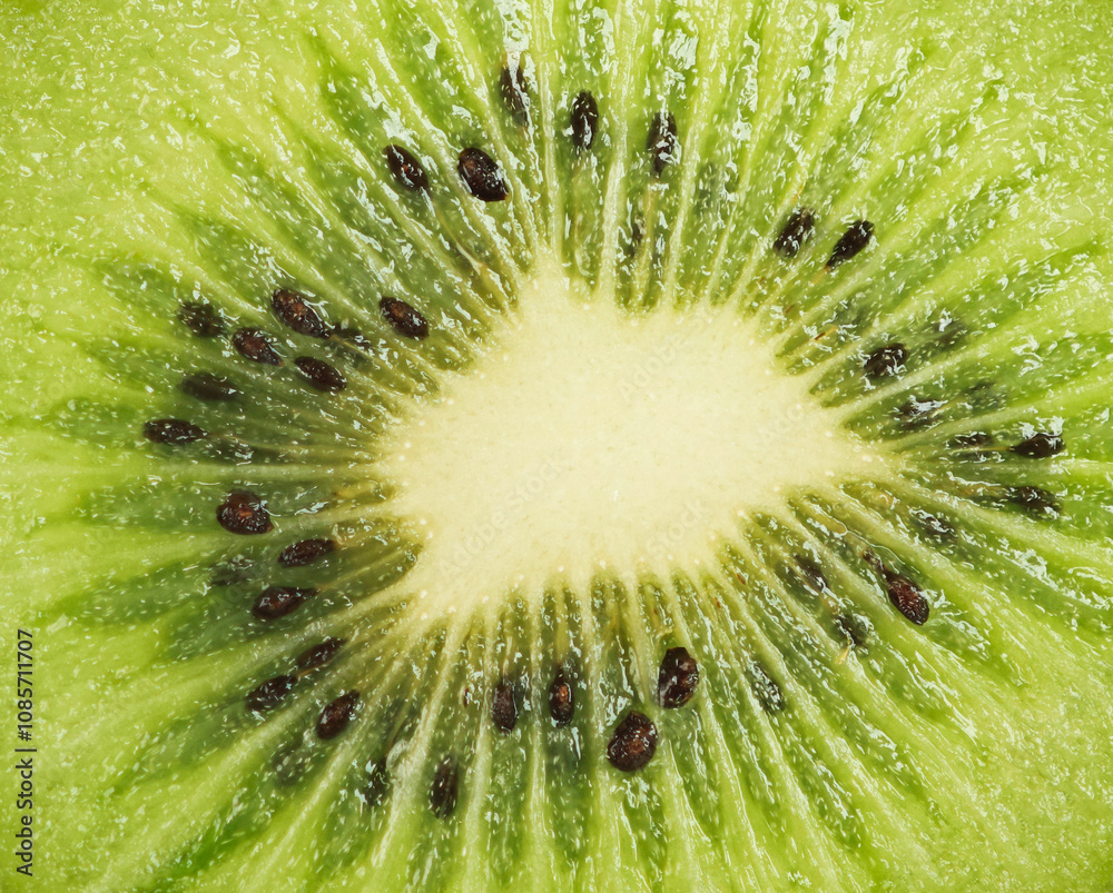 Close up image of sliced fresh kiwi fruit. Close up image of sliced fresh kiwi fruit.