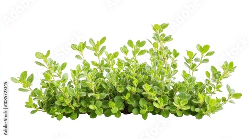 Isolated Plant Cutout on White Background