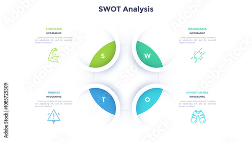 Modern Infographic Vector Template