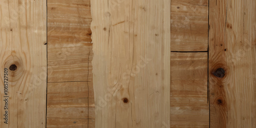 Light brown wood texture background. National pattern wooden table background.