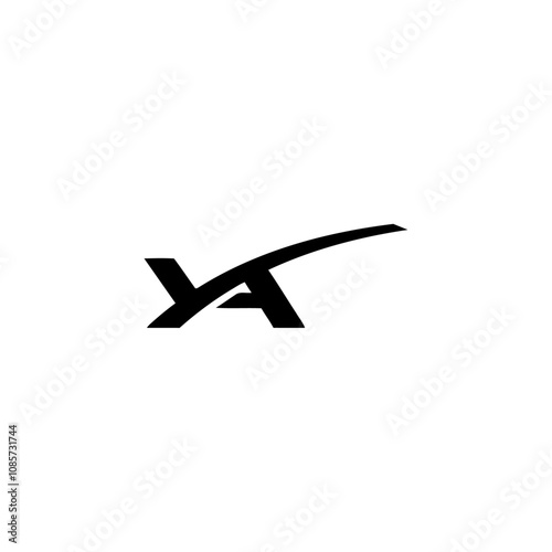 ya icon logo design