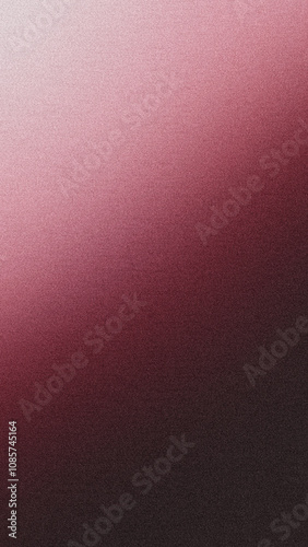 Light red illuminated spots on black, grainy color gradient background, noise texture effect, copy space