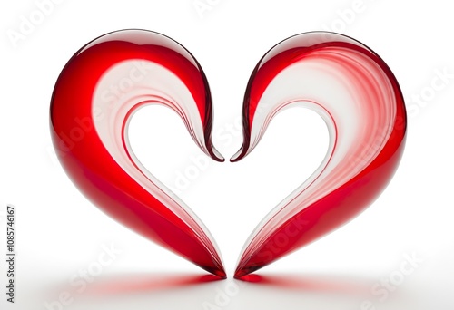 A heart illustration of love for valentines day celebration, PNG for graphic design