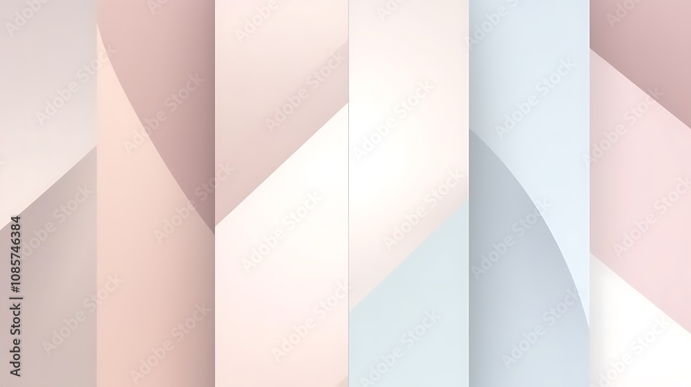Abstract Pastel Geometric Shapes Background Design Abstract Pastel Geometric Shapes Background Design