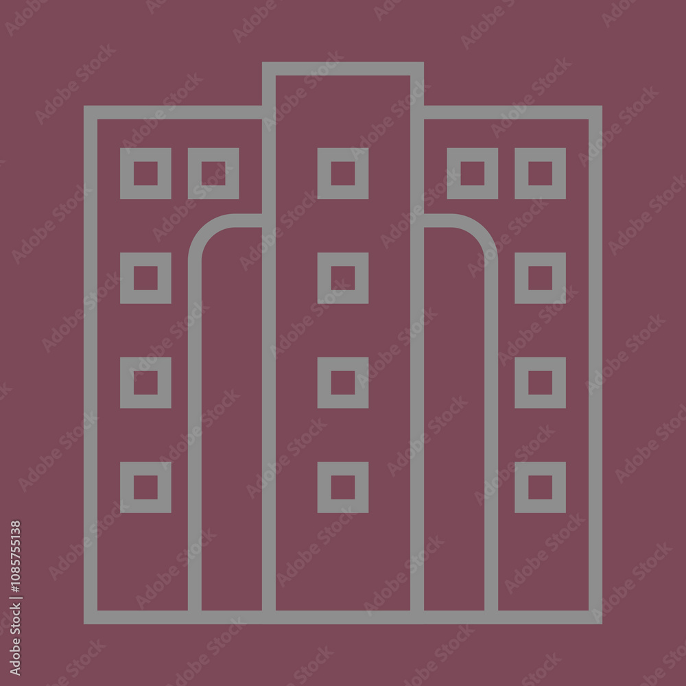 Modern Architecture Icon Design Modern Architecture Icon Design