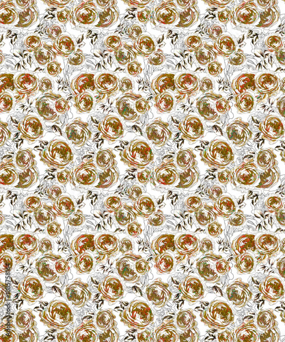 Seamless Pattern Illustrations for Designing in Unique and vibrant digital textile designs, crafted to bring elegance and sophistication to any fabric. Perfect for fashion, home decor
