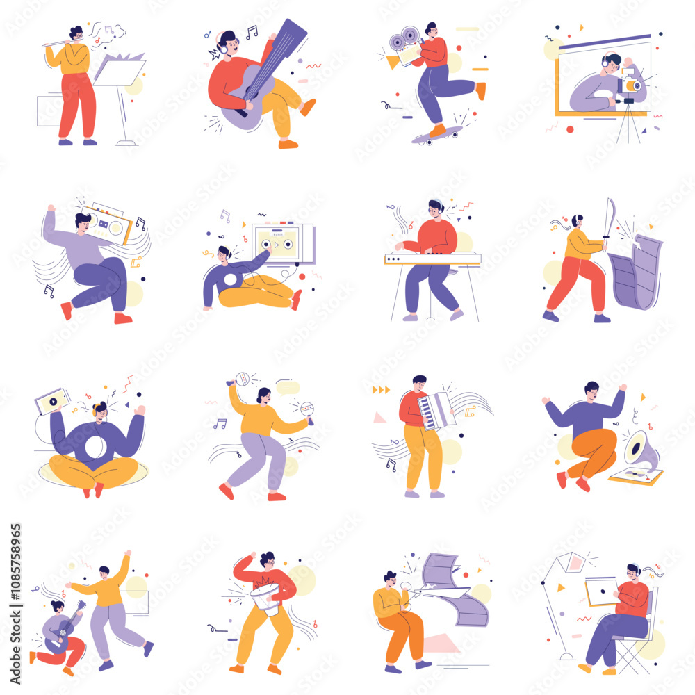 Flat vector illustration pack, Illustration Collection, Business illustration, vector illustration, Minimal Illustration Collection, Social illustration collection, flat illustrations pack, Flat vector illustration pack, Illustration Collection, Business illustration, vector illustration, Minimal Illustration Collection, Social illustration collection, flat illustrations pack,