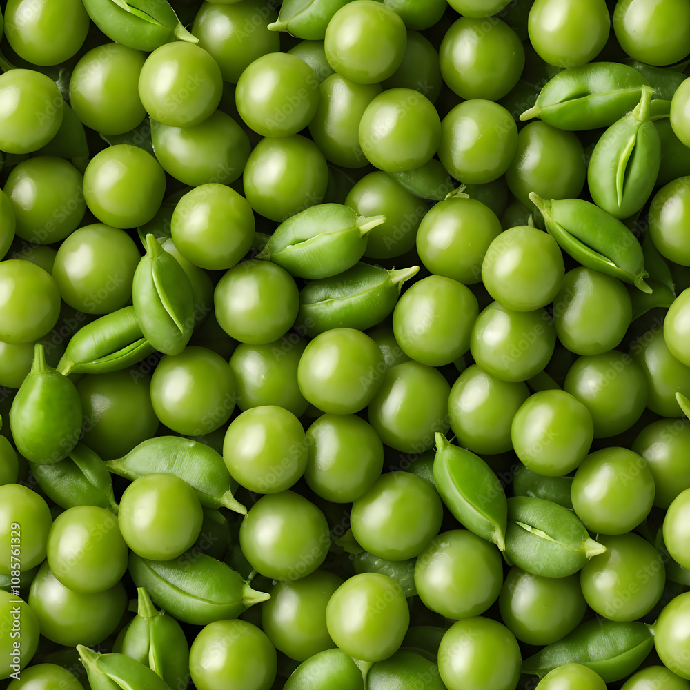 Peas isolated on white background Peas isolated on white background