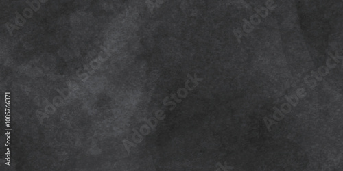Abstract design with old wall texture cement dark black and paper texture background. Realistic design are empty space of Studio dark room concrete wall grunge texture .Grunge paper texture design .	