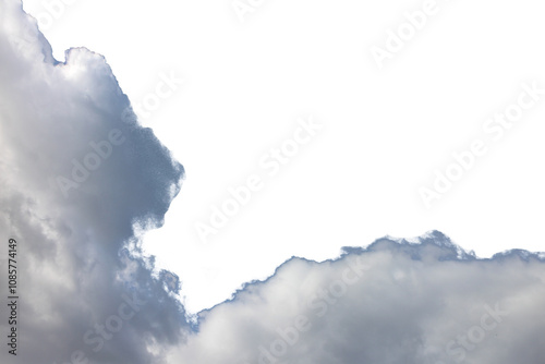 雲の切り抜き